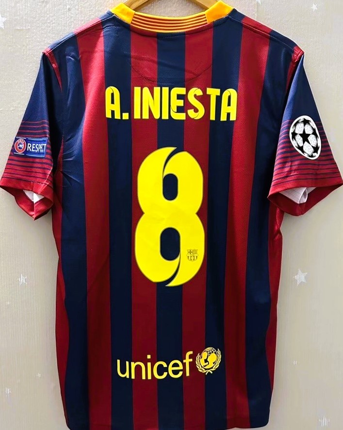 INIESTA ANDRES 2013-14 (Barre) 