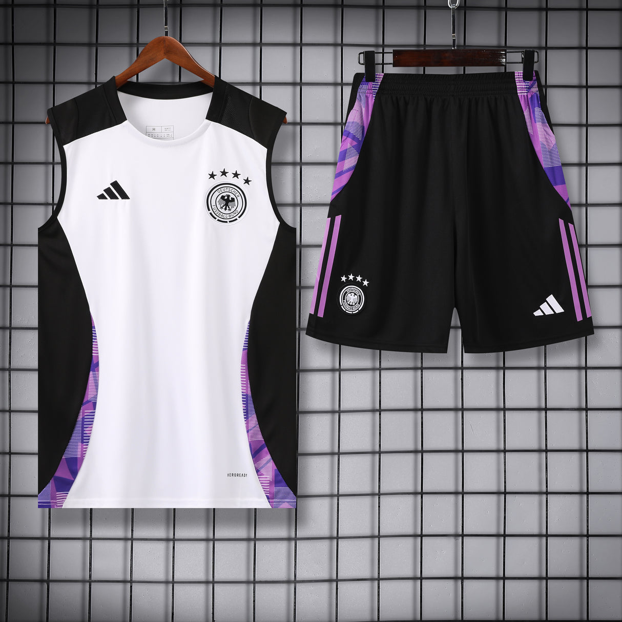 CANOTTA + PANTALONCINI REAL MADRID