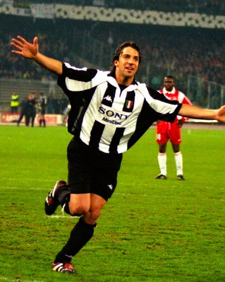 DEL PIERO ALESSANDRO 1997-98 (Juve)